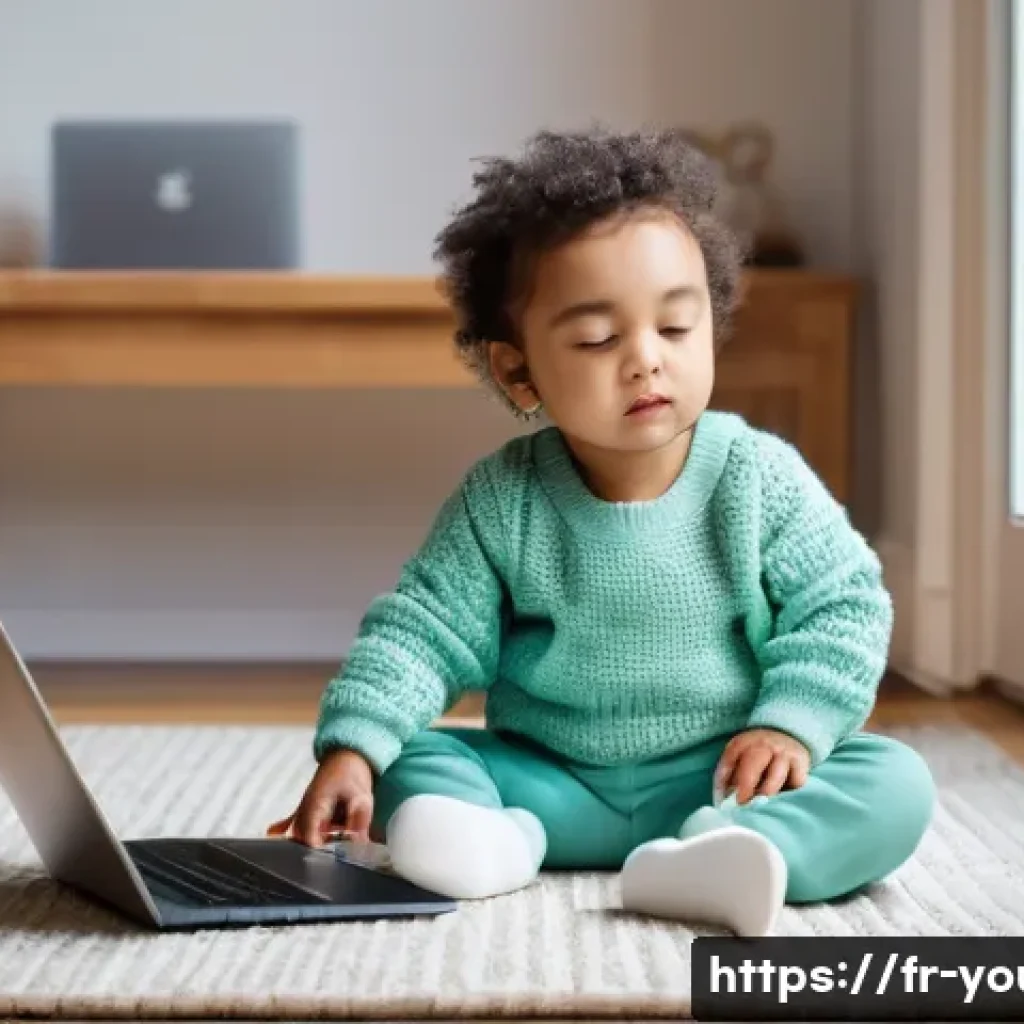 청소년상담사 자격증을 위한 온라인 강의 - **Prompt 1: Online Learning and Work-Life Balance**
"A woman in her early 30s, dressed in comfor...